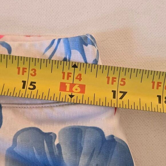 Bette & Court Womens Elastic Waist Multi-Color Floral Athletic Skort Medium - Picture 9 of 13